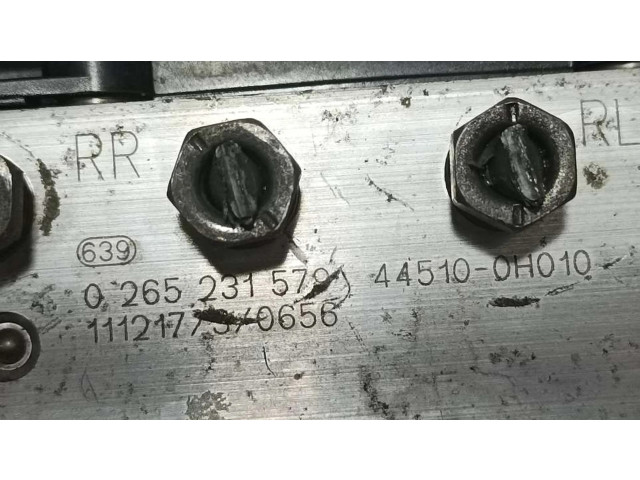 Блок АБС 445100H010, 0265231579   Citroen  C1  2006-2013 года