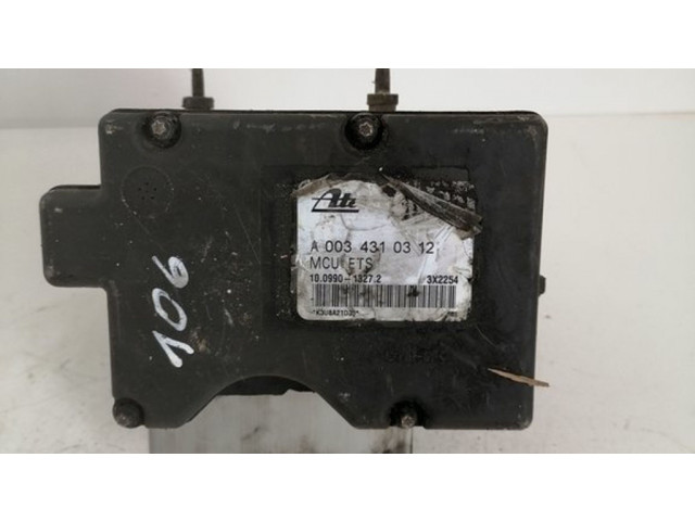Jednotka ABS A0034310312, 10099013272   Mercedes-Benz C AMG W202 1999