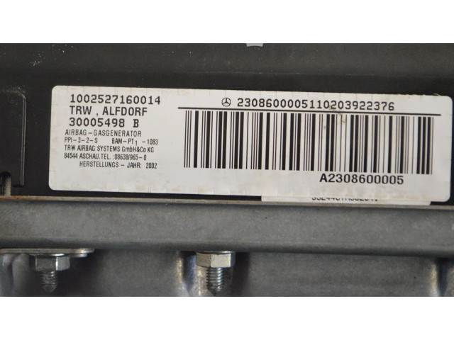 Подушка безопасности пассажира A2308600005   Mercedes-Benz SL R230