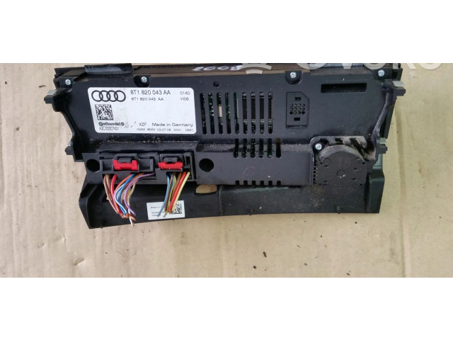 Блок управления климат-контролем 8T1820043AA Audi A5 8T 8F