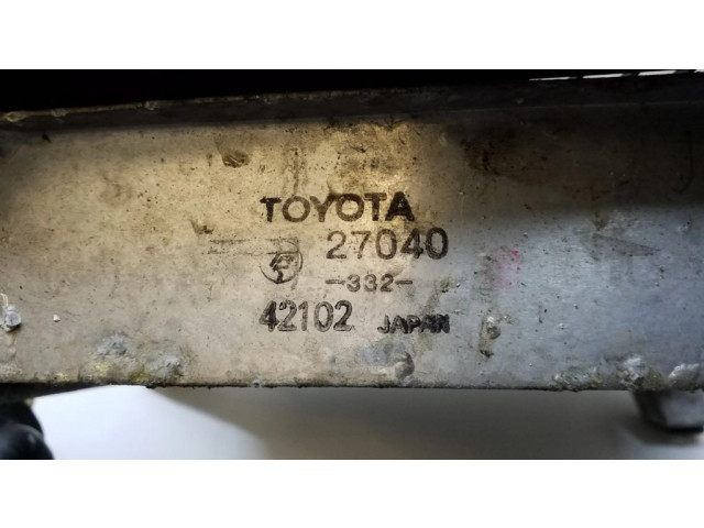 Интеркулер  27040332, 42102   Toyota RAV 4 (XA20) 2.0