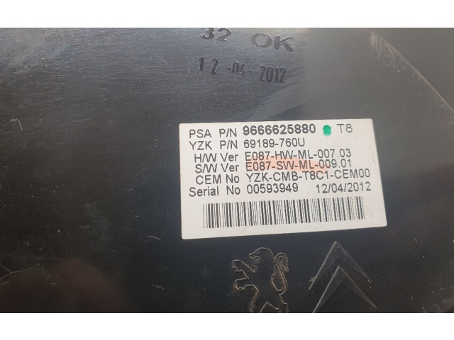 Панель приборов 9666625880   Peugeot 5008       
