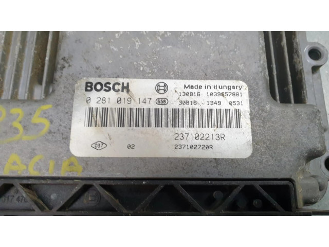 Блок управления двигателя    Dacia Lodgy