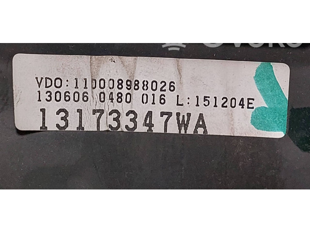 Vstřikovač 13173347WA, 110008988026 Opel Combo C