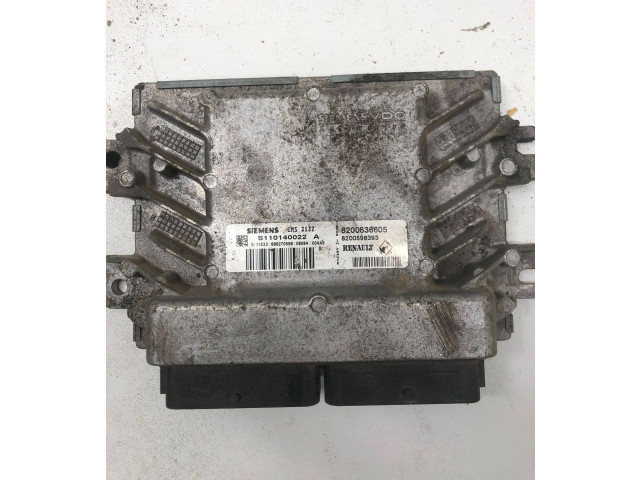Блок управления двигателя 8200636605, 8200598393 Dacia Logan I