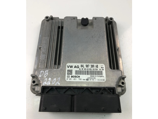 Блок управления двигателем Блок управления 04L907309AB, 0281031786 Audi Q3 F3