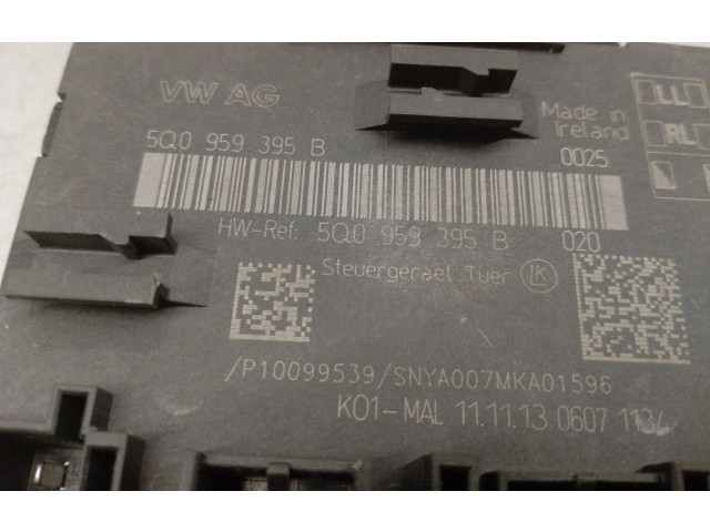 Блок комфорта 5Q0959395B, TRASEROIZQUIERDO Audi A3 S3 8V