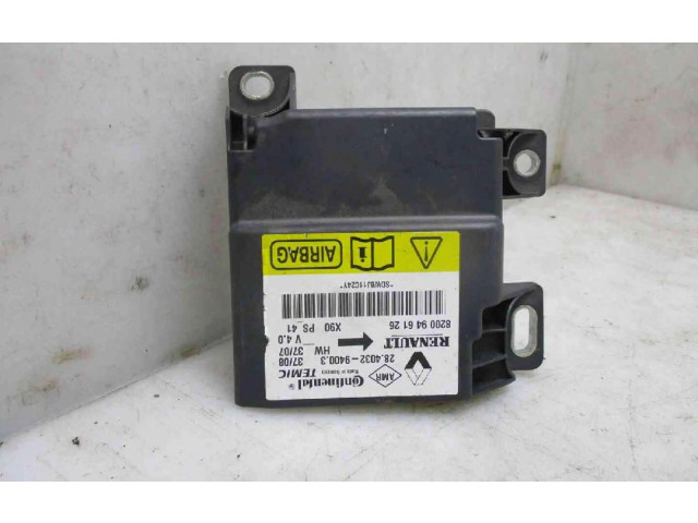 Блок управления надувных подушек 8200946126, 8200946126   Dacia Logan I