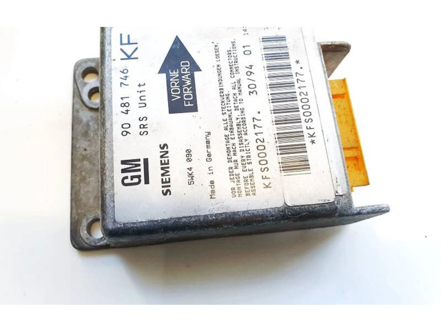 Блок подушек безопасности 90481746, kfs0002177   Opel Tigra A