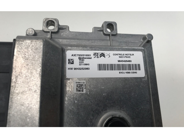 Řídící jednotka 9845426480, 9843252980 Opel Mokka B 2022