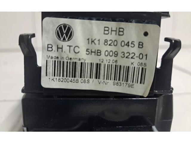 Блок управления климат-контролем 1K1820045B, 5HB00932201   Volkswagen Jetta V