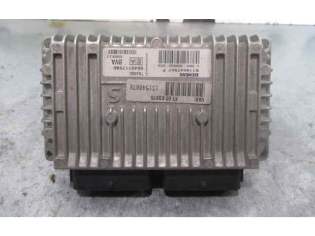 Блок управления коробкой передач 9649117580, S118047507F   Citroen C5