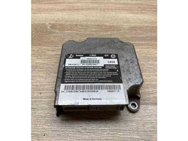 Блок подушек безопасности 46541774, 5WK42811   Fiat Bravo - Brava