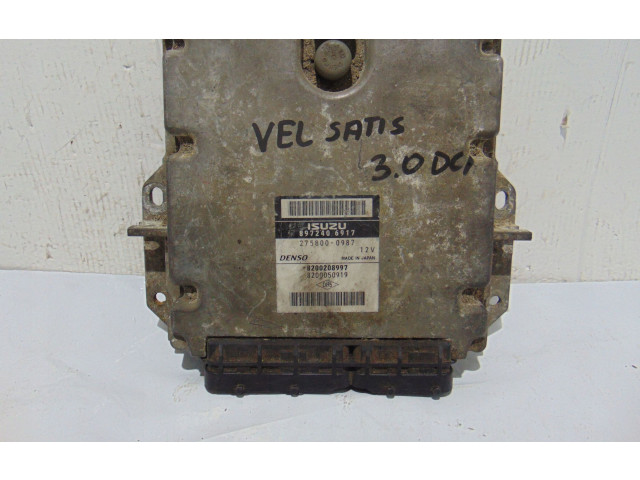 Řídící jednotka 2758000987 Renault Vel Satis 2002