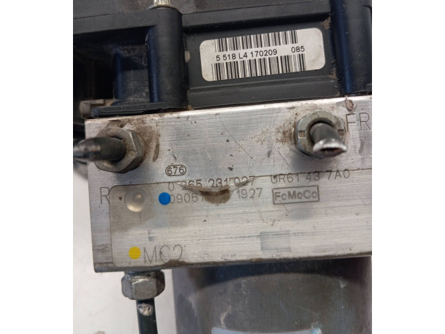 Блок АБС UR61437A0, 5518L4170209 Ford Ranger 2007 - 2011 года