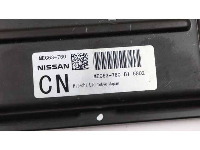 Блок управления двигателя MEC63760   Nissan Murano Z50