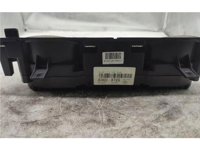 Přístrojová deska  Volkswagen Passat Alltrack 2010 3C0920872G, 051770VD1  