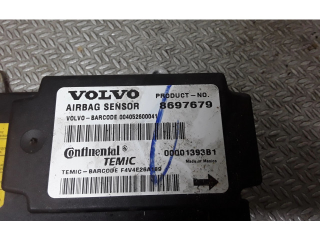 Блок подушек безопасности 8697679   Volvo V50