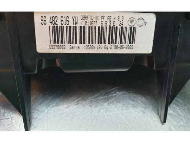 Блок управления климат-контролем 96303375ZL658636N, 96416248ZL665422Q Peugeot 406