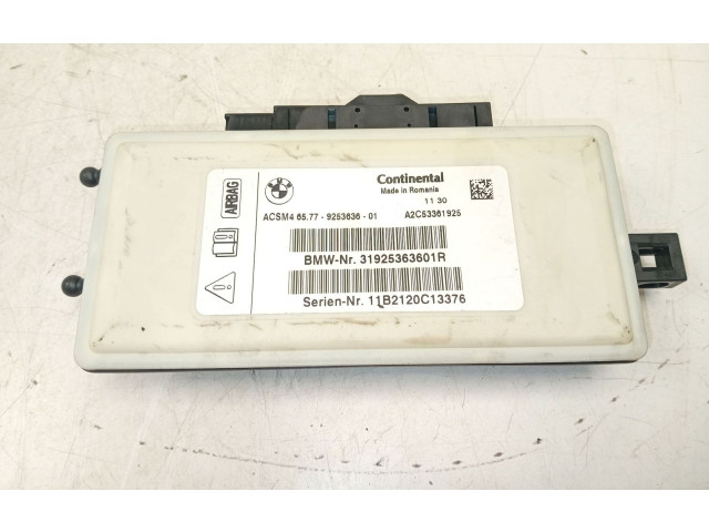 Блок подушек безопасности 3192536360R   BMW X3 G01