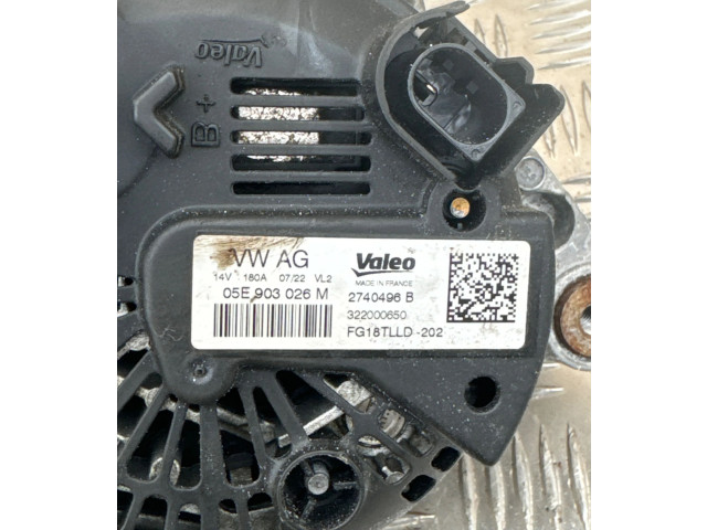Генератор 05E903026M, 2740496B   Skoda Octavia Mk4      