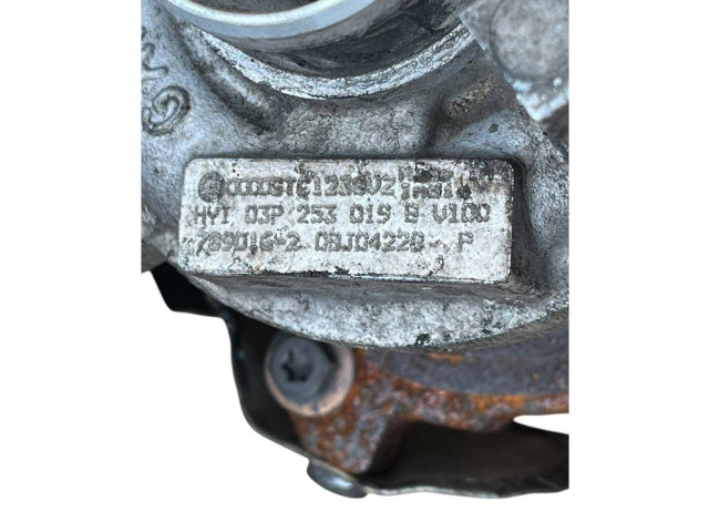  Турбина Skoda Fabia Mk2 (5J)  03p253019b, hyi03p253019b   для двигателя CBZ      