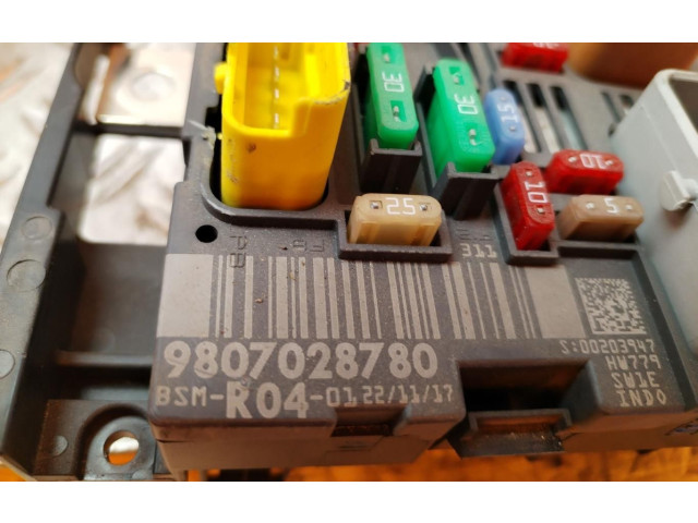 Pojistková skříňka 9807028780 Citroen Berlingo 2017