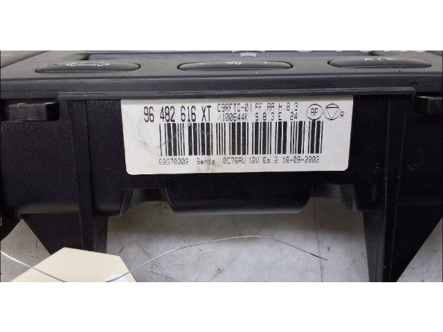 Блок управления климат-контролем 96482616XT, 96482616XT   Peugeot 406