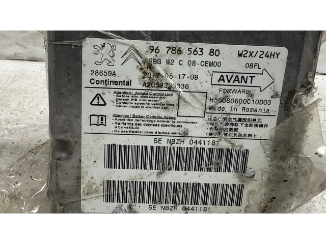 Блок подушек безопасности 9678656380   Peugeot 508