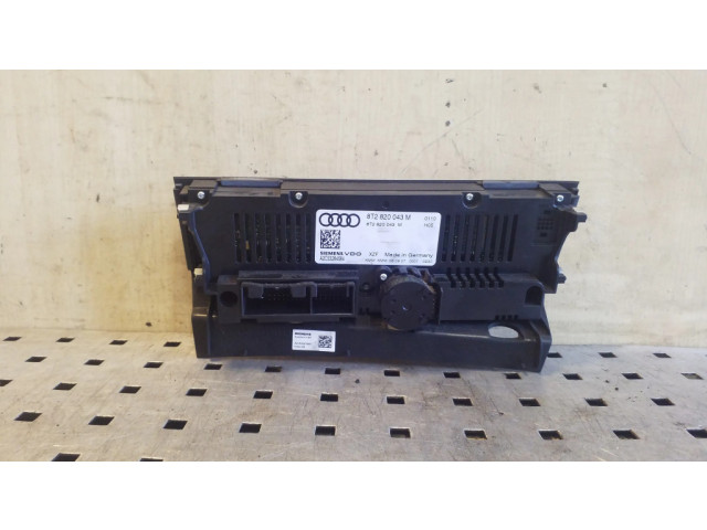 Блок управления климат-контролем 8T2820043M, A2C53284584   Audi A5 8T 8F
