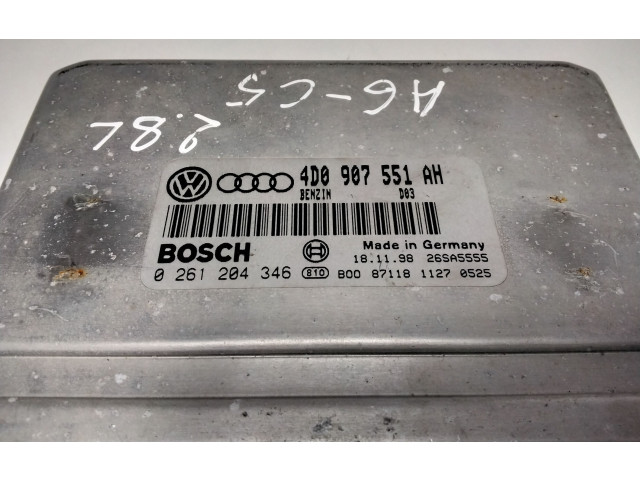 Řídící jednotka 4D0907551AH, 0261204346 Audi A6 S6 C5 4B 1999