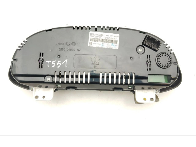Přístrojová deska Maserati Quattroporte 2014 670009732, 503010290308