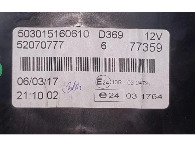 Панель приборов 52070777, 52070777   Opel Combo D       