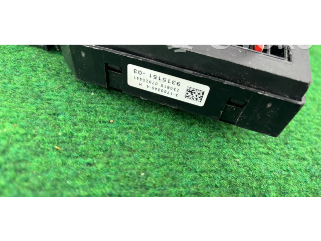 Блок предохранителей 9315151 BMW X3 F25