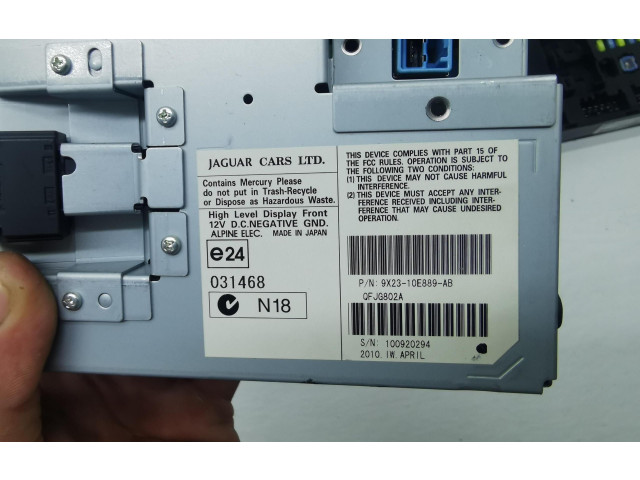 Дисплей    9X23-10E889-AB   Jaguar XF X250