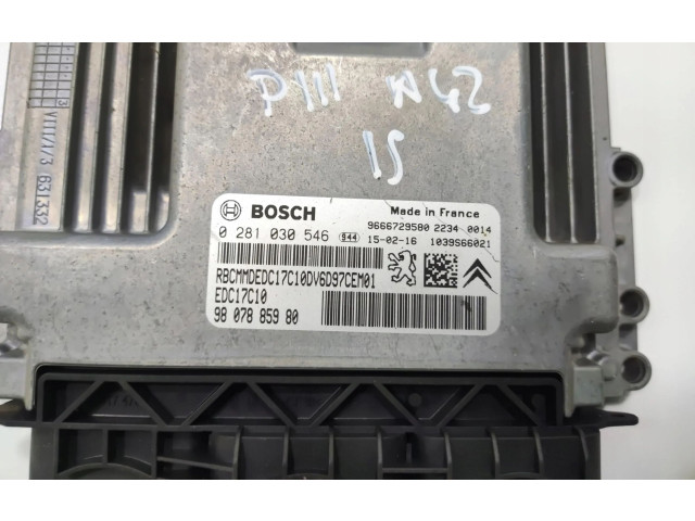 Řídící jednotka 9807885980 Peugeot Partner 2017