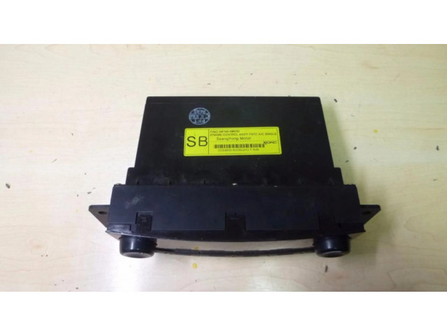 Блок управления климат-контролем 6870008030, Y324   SsangYong Rexton