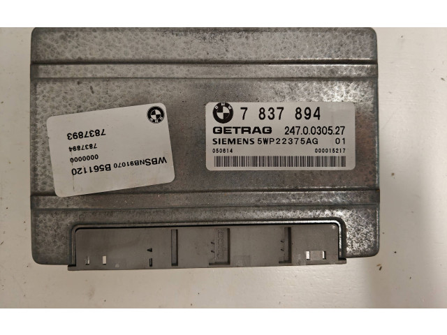 Блок управления коробкой передач 7837894, 7837893   BMW 5 E60 E61