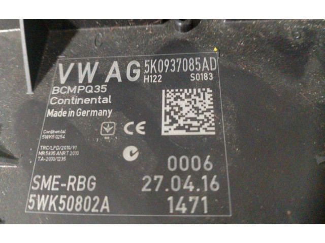 Řídící jednotka 5K0937085AD Volkswagen Caddy