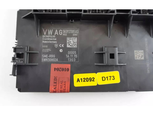 Блок комфорта 5K0937085AD, 5K0937085 Volkswagen Caddy