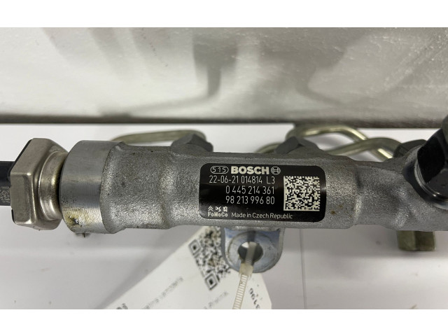 Топливная рампа 9821399680 Peugeot 2008 I для двигателя YHY