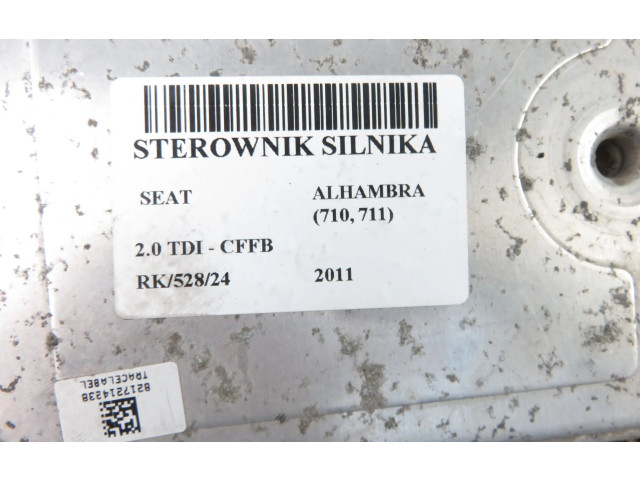 Řídící jednotka 0281017093, 03L906018HL Seat Alhambra (Mk2) 2011