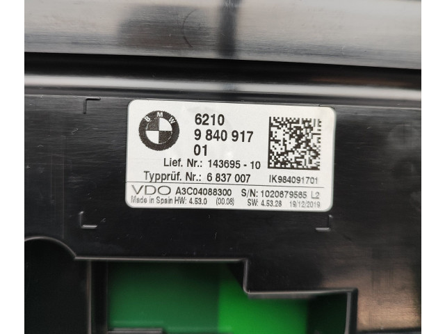 Přístrojová deska BMW X2 F39 2020 9840917