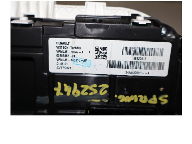 Панель приборов 248093769R Dacia Spring