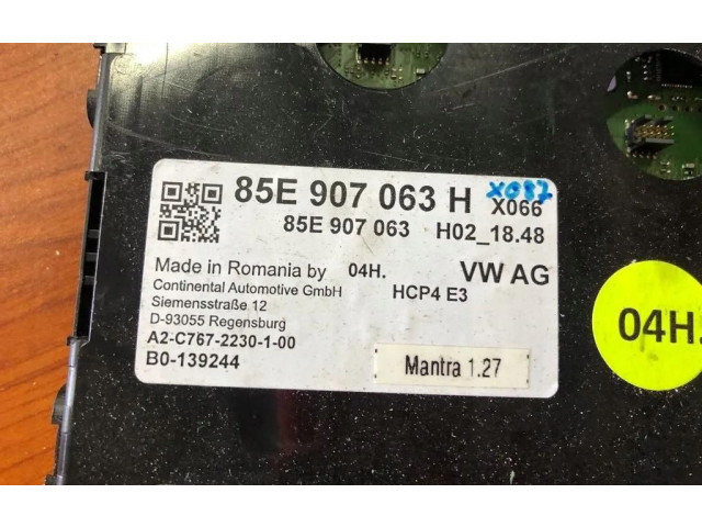 Блок комфорта 85E907063H, 85E907063H Audi e-tron