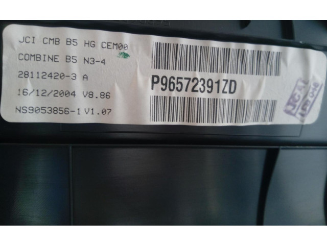 Панель приборов P96572391ZD Citroen C4 I