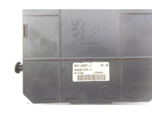Řídící jednotka 9664437280, 9663548180 Peugeot 307 2007