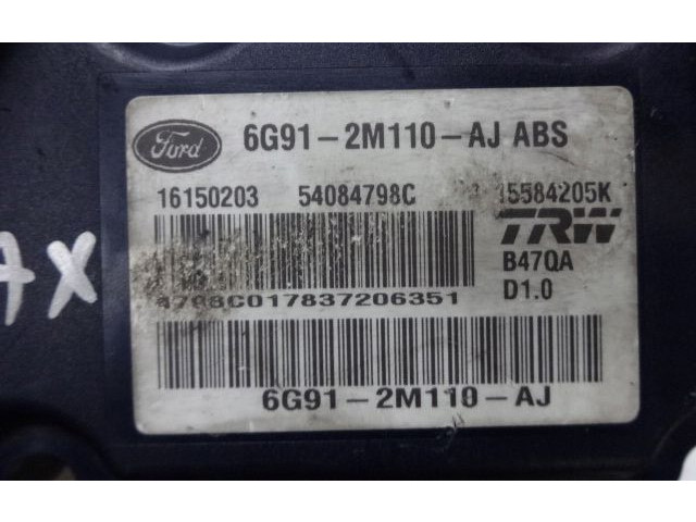 Блок АБС 6G912M110AJ Ford S-MAX 2006 - 2015 года