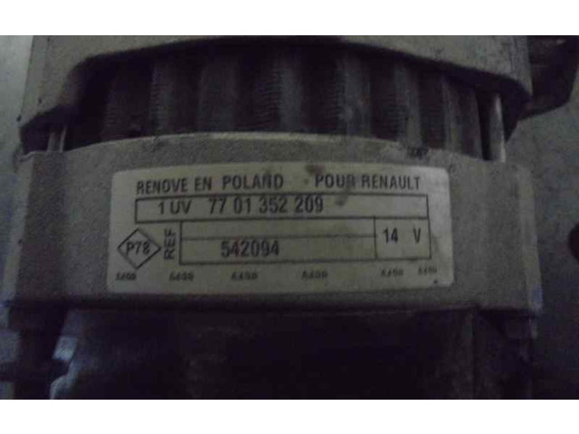 Генератор 7701352209, 542094   Renault Twingo I      