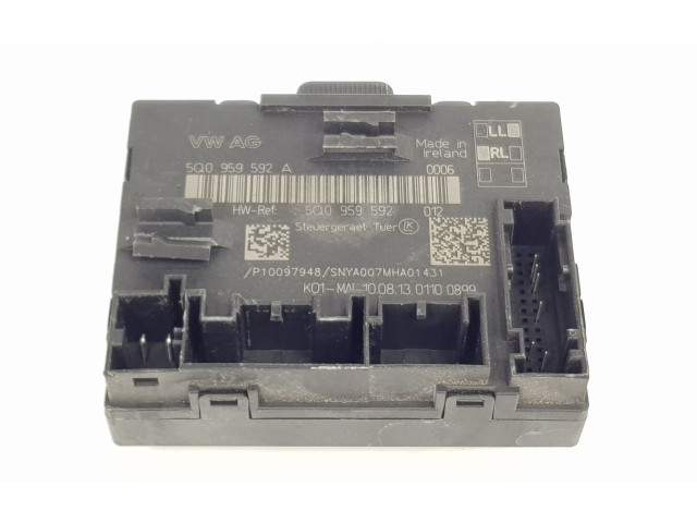 Блок управления 5Q0959592A, 5Q0959592A Volkswagen Golf VII